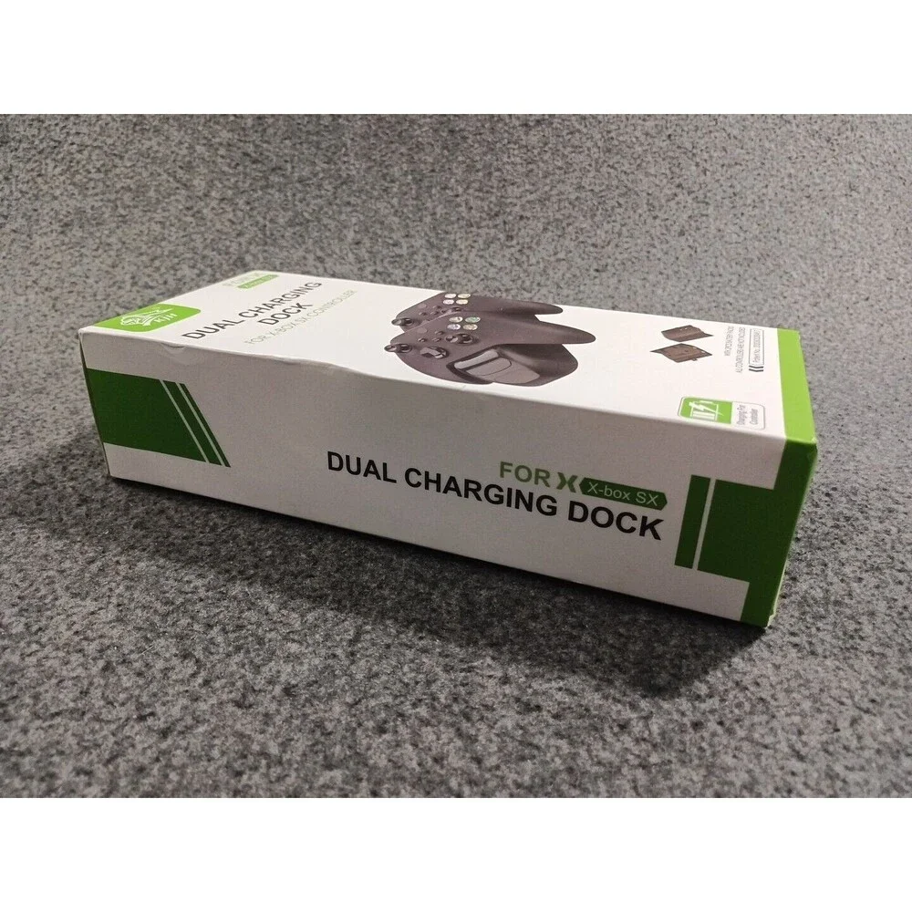 Dual Charging Dock for X-Box SX Controller with 2 PCS Battery Packs New by KJH